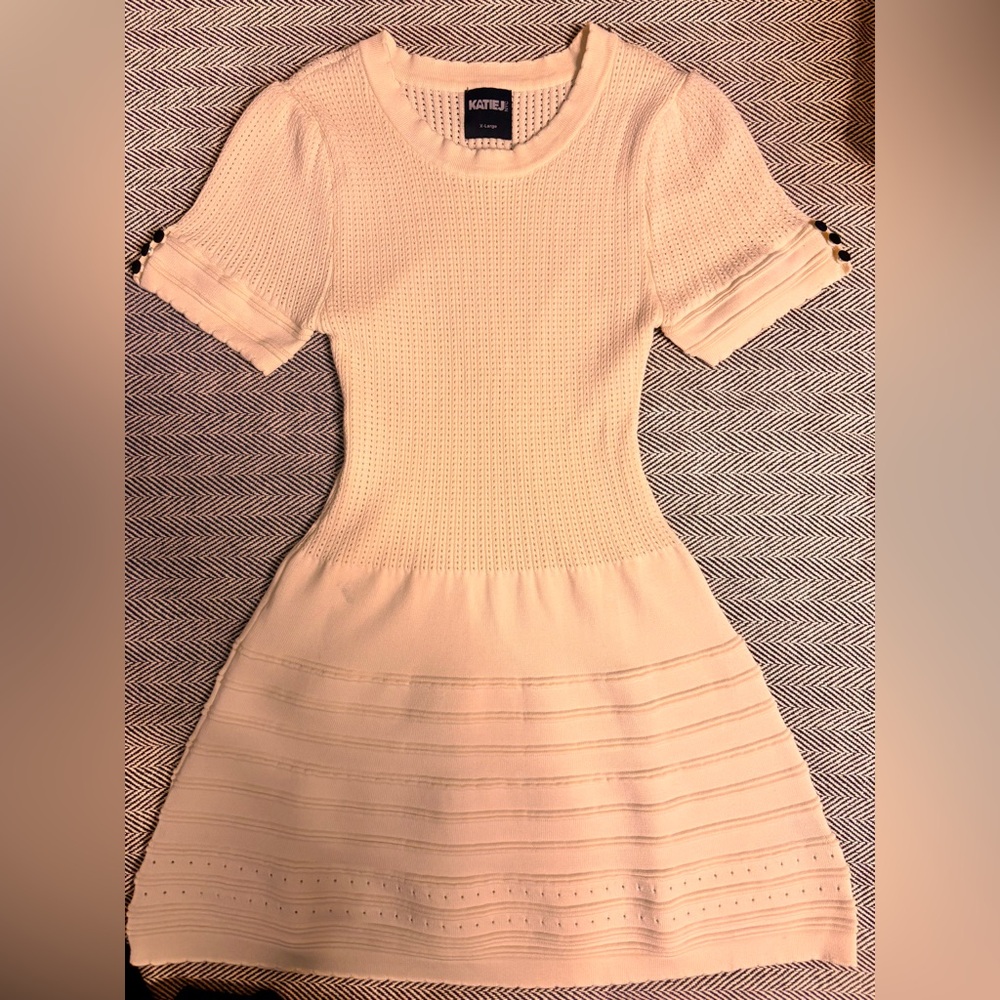 KatieJNYC TWEEN ABIGAIL FINE GAUZE KNIT dress